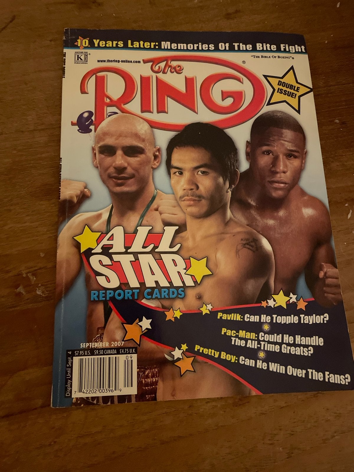 The Ring Magazine - September 2007 - Boksblad, Ophalen of Verzenden, Zo goed als nieuw, Overige typen