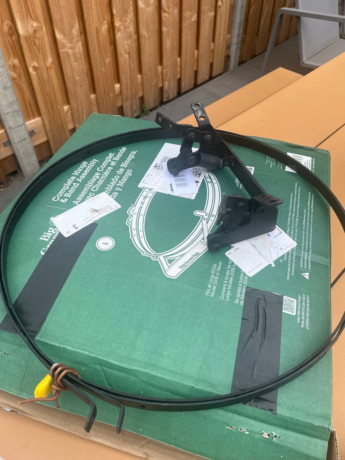 Big green egg large, Ophalen of Verzenden