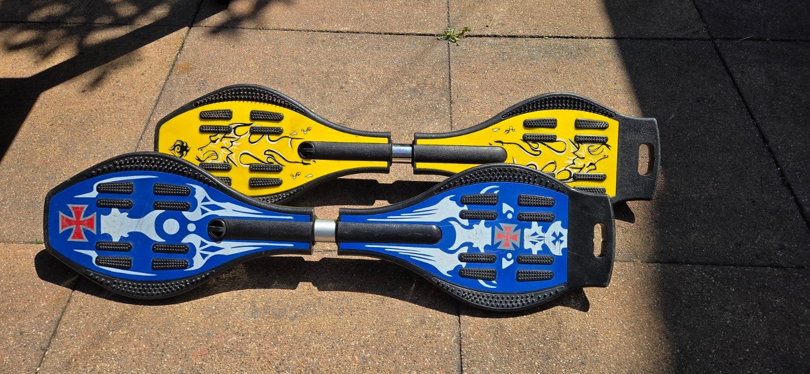 2 Waveboards met draagtassen - Gebruikt maar in goede staat, Ophalen, Gebruikt, Waveboard
