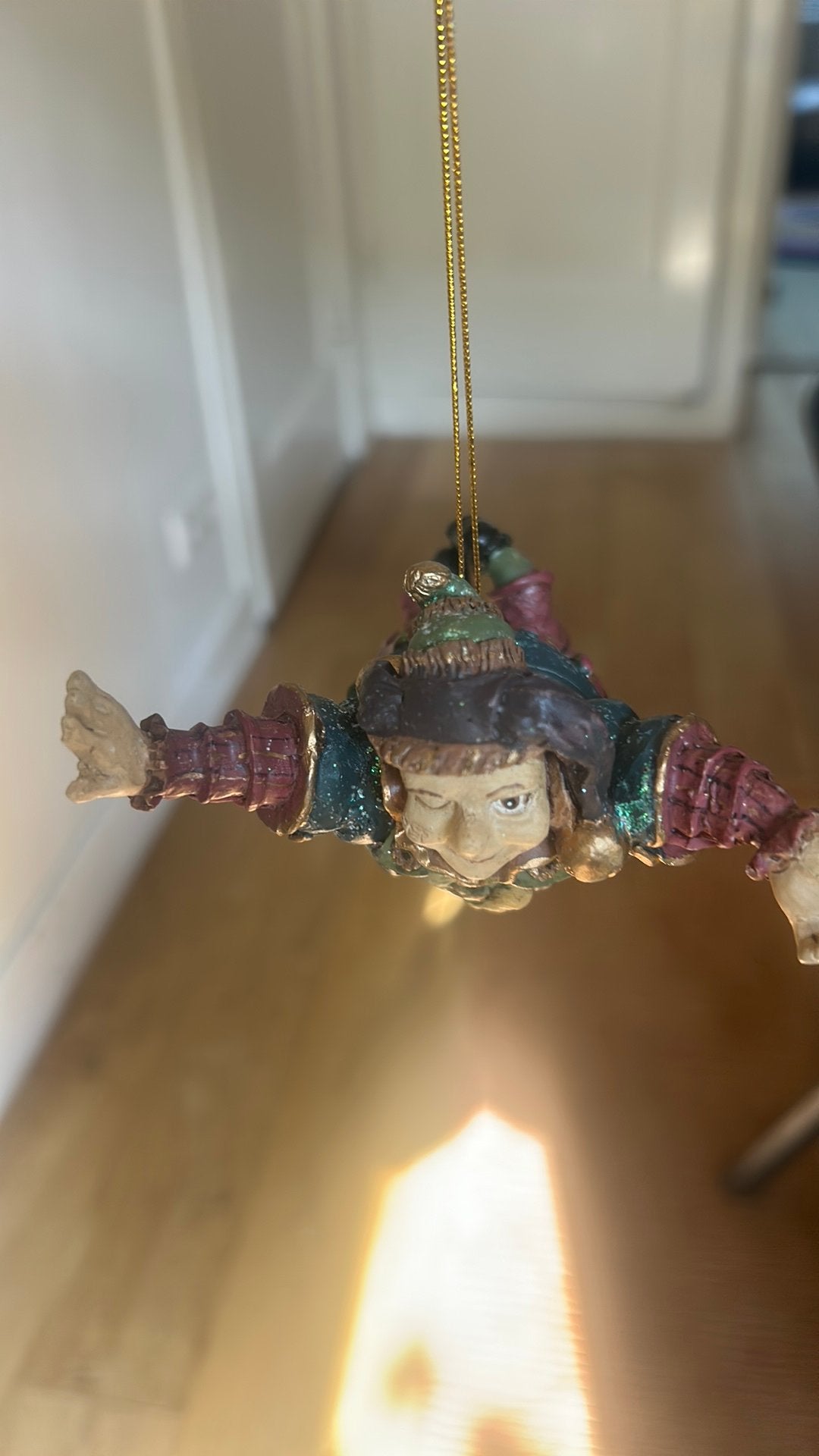 Kerstornament Efteling, Ophalen, Gebruikt