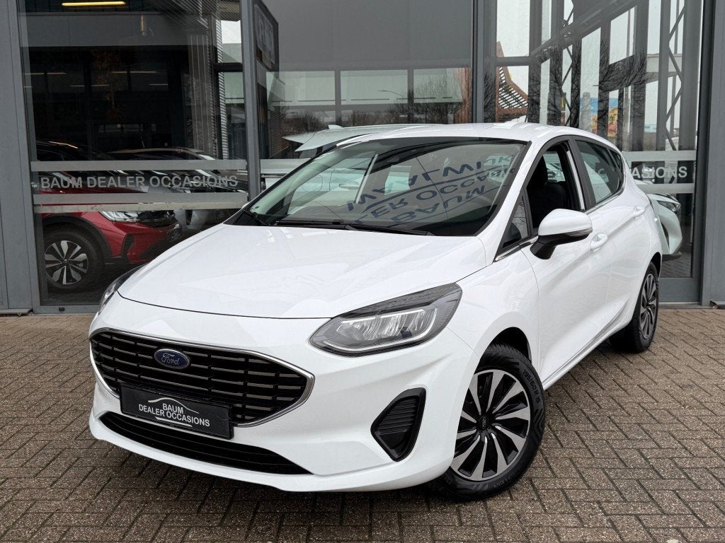 Ford FIESTA 1.0 ECOB.HY. TITANIUM 125 PK NAVI AIRCO PDC, Auto's, Ford, 125 pk, Gebruikt, Electronic Stability Program (ESP), Bedrijf
