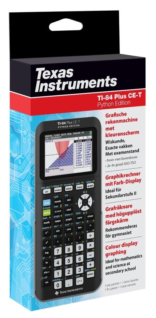 Texas Instruments TI 84 Plus CE-T, Ophalen of Verzenden, Grafische rekenmachine, Nieuw