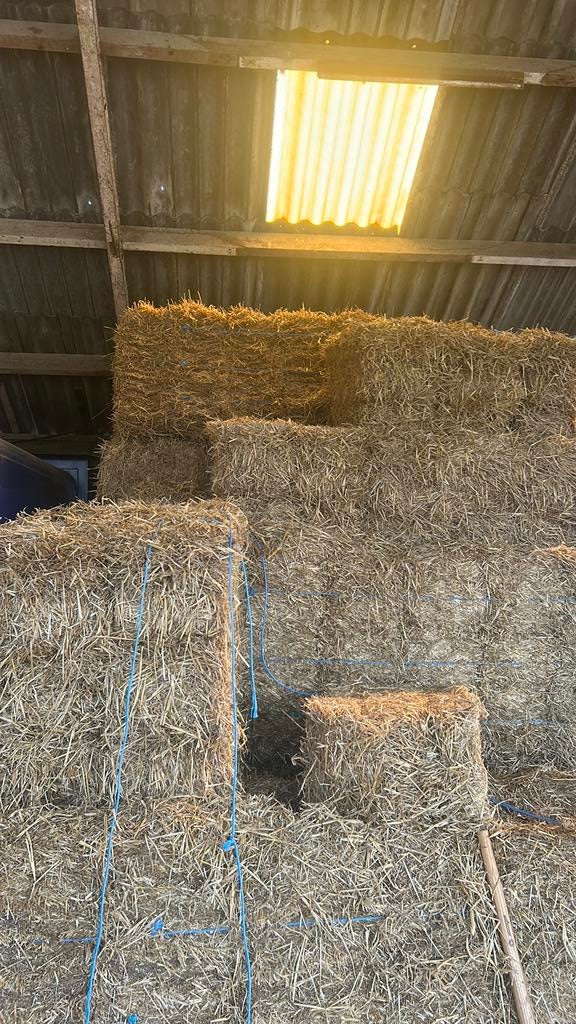 Stro baaltjes 17,5kg per stuk, Ophalen of Verzenden