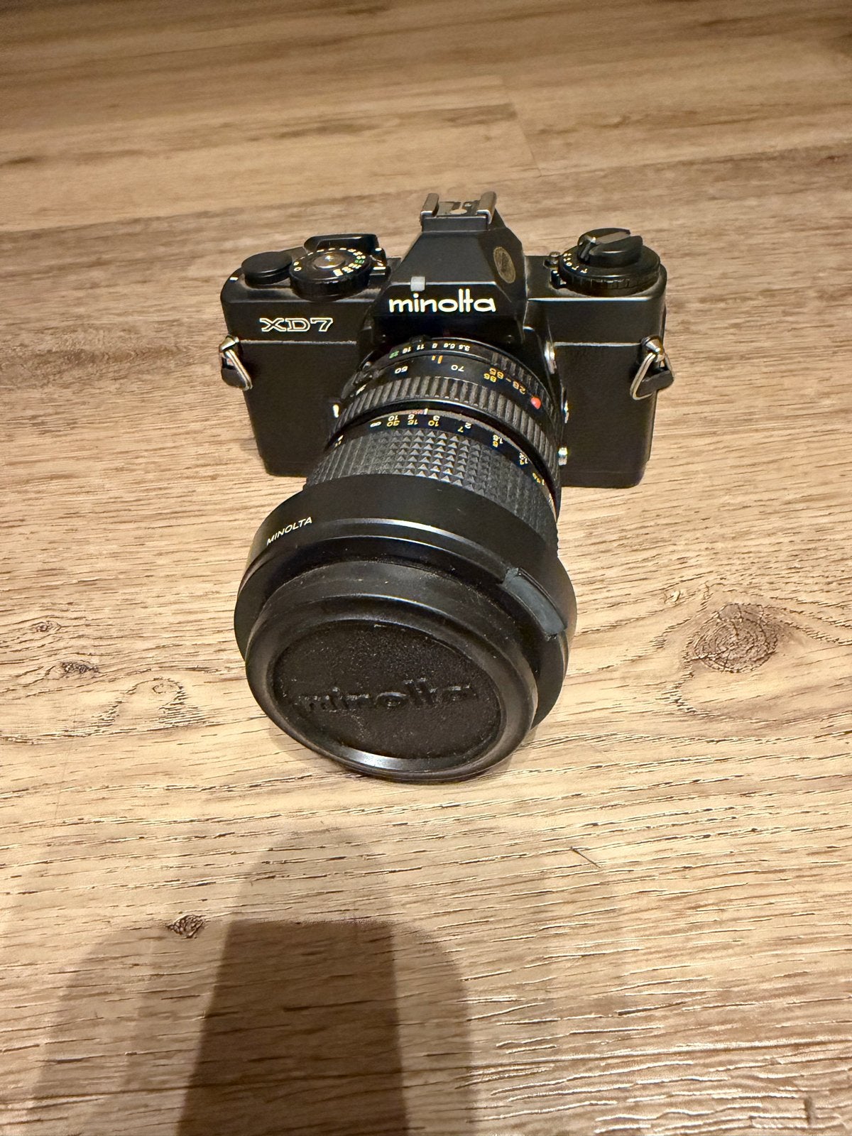Minolta XD-7 Spiegelreflexcamera met Lens, Audio, Tv en Foto, Ophalen of Verzenden, Gebruikt, Spiegelreflex, Minolta
