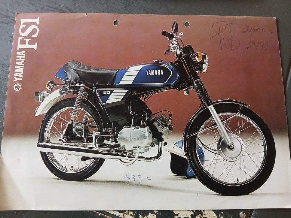 Yamaha fs1, Fietsen en Brommers, Ophalen