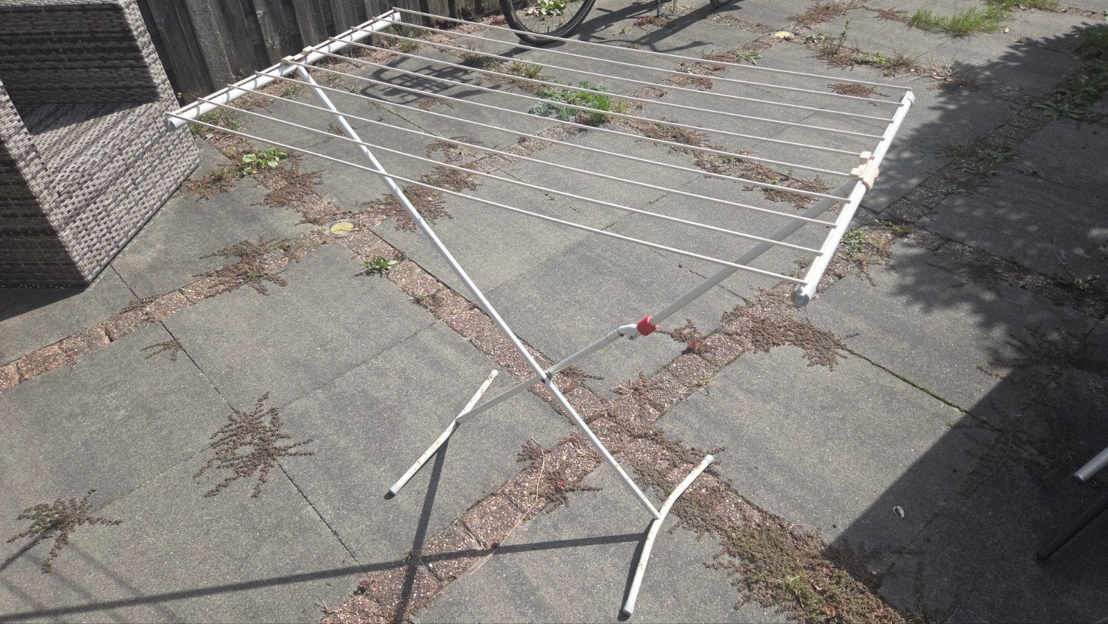 GRATIS Wasrek - Handig en opvouwbaar. GRATIS, Tuin en Terras, Ophalen, Gebruikt, Wasrek
