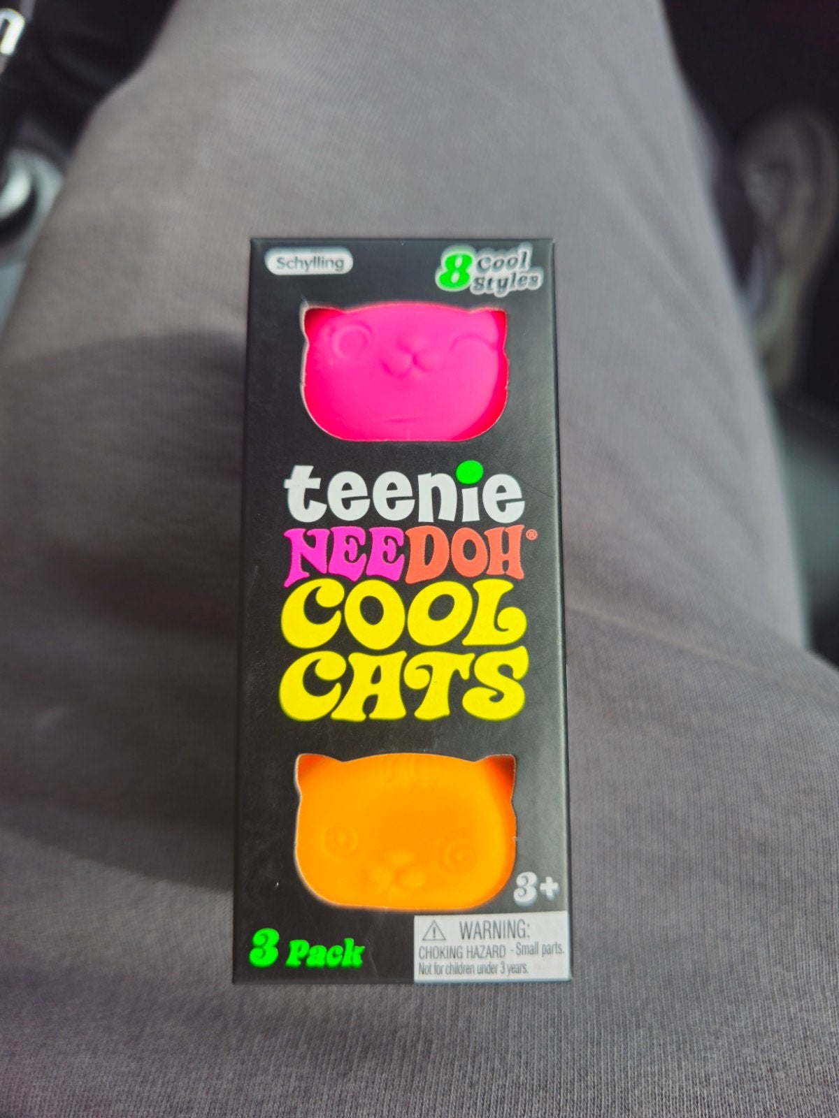 Teenie NeeDoh Cool Cats (Pack of 3) - Nieuw, Ophalen of Verzenden, Nieuw, Jongen of Meisje