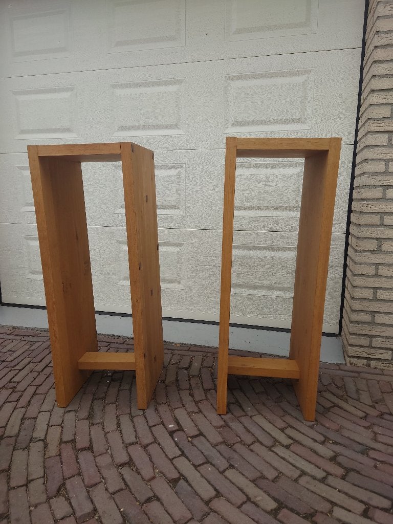 Statafel --- 2 x, Ophalen, Zo goed als nieuw