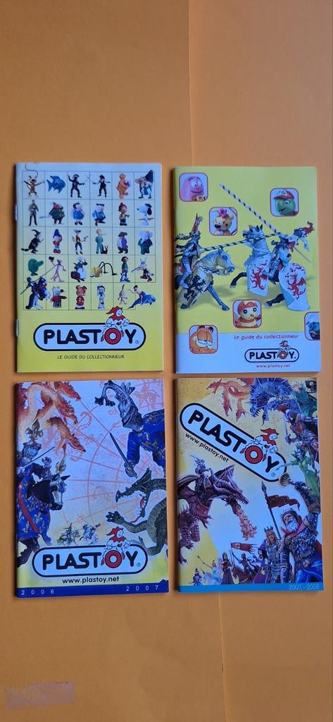 Plastoy Collectie Gidsen - 4 stuks, Verzamelen, Overige Verzamelen, Gebruikt, Ophalen of Verzenden