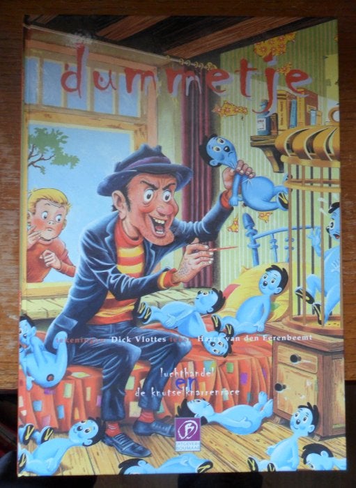 Dummetje HC - Dick Vlottes /Luchthandel & knutselknrarenrace, Boeken, Stripboeken, Eén stripboek, Ophalen of Verzenden, Zo goed als nieuw