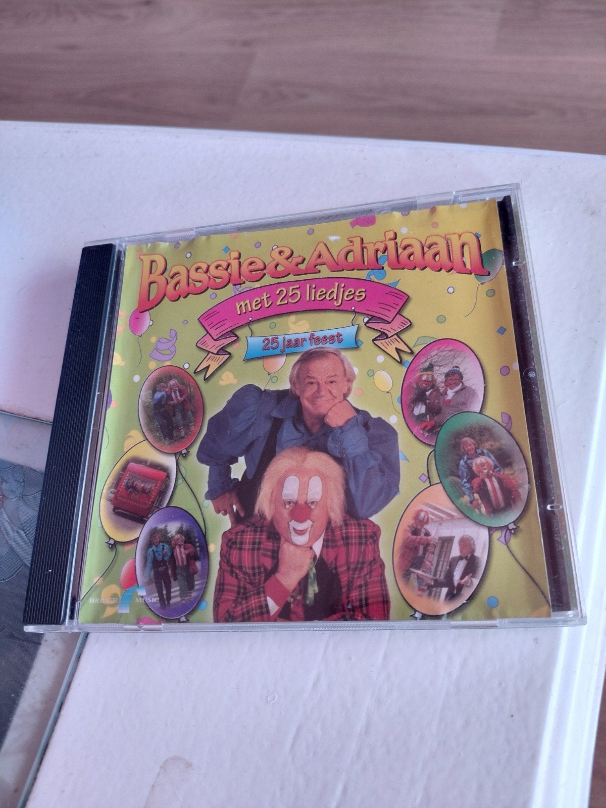Bassie en Adriaan 25 jaar 25 liedjes cd hoes. LEES TEKST., Cd's en Dvd's, Cd's | Kinderen en Jeugd, 6 tot 9 jaar, Ophalen of Verzenden