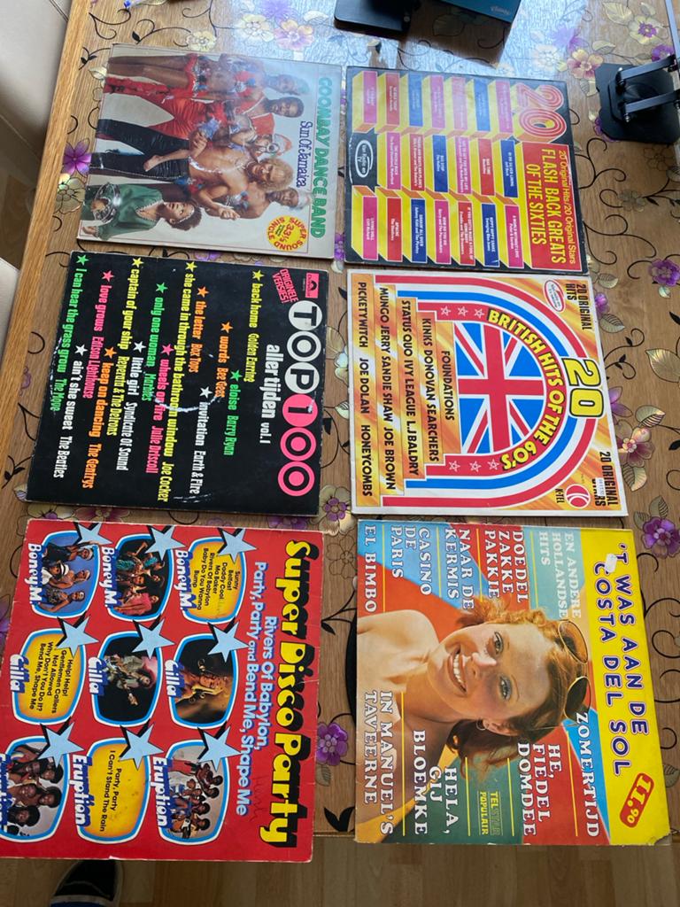 Vintage Vinyl LP Collectie: Pop, Disco & Hollandse Hits, Complilatie, Ophalen of Verzenden, Gebruikt, 12 inch