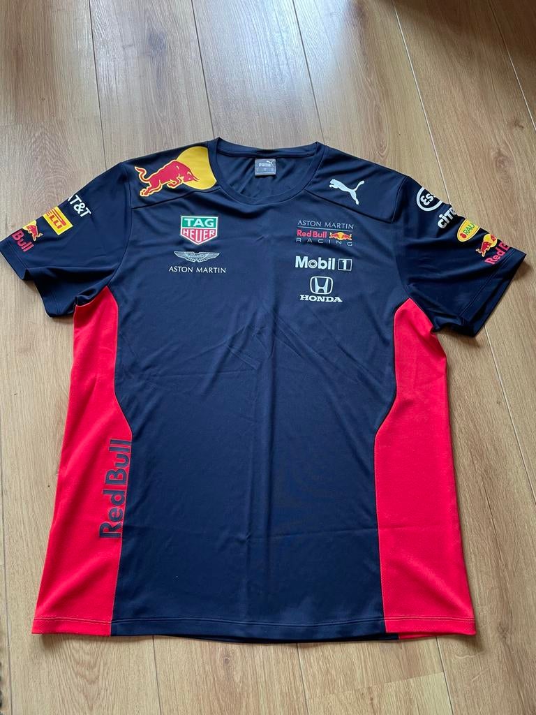 Max Verstappen Shirts & Red Bull Shirt XL met pet, Ophalen of Verzenden, Nieuw, Maat 56/58 (XL), Oranje