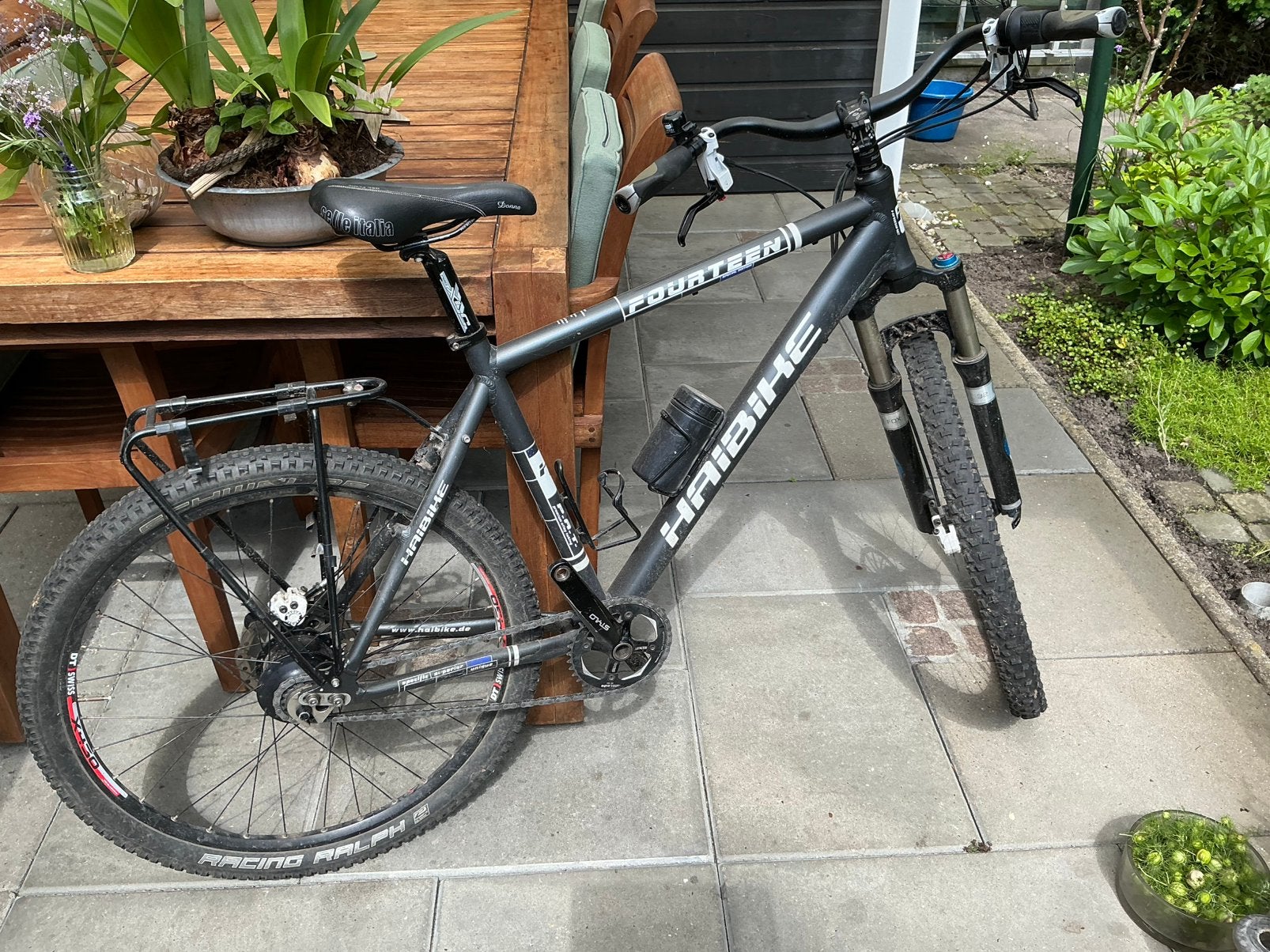 Haibike met Rohloff naaf, Gebruikt, Hardtail, Heren, Schijfrem