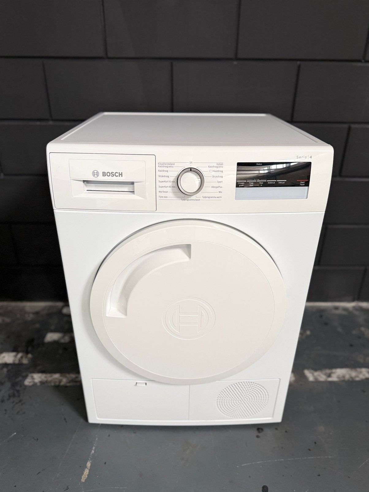 BOSCH SERIE 4 8KG CONDENS DROGER IN TOP STAAT MET GARANTIE, Witgoed en Apparatuur, Wasdrogers, 8 tot 10 kg, Ophalen of Verzenden