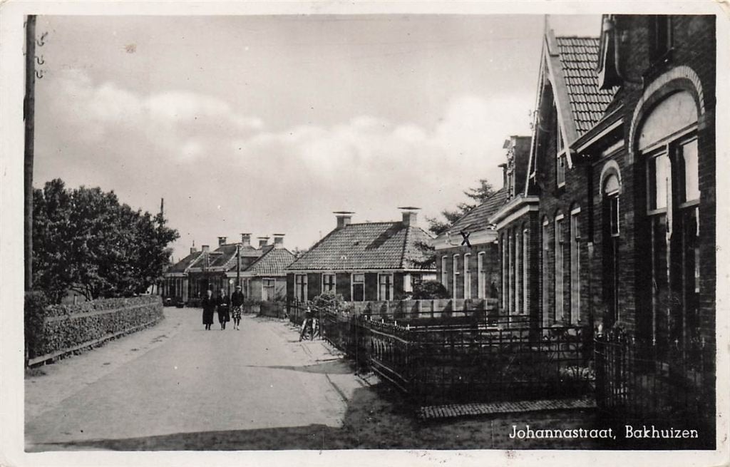 703-028-035 Johannastraat Bakhuizen, Verzenden, Voor 1920, Friesland