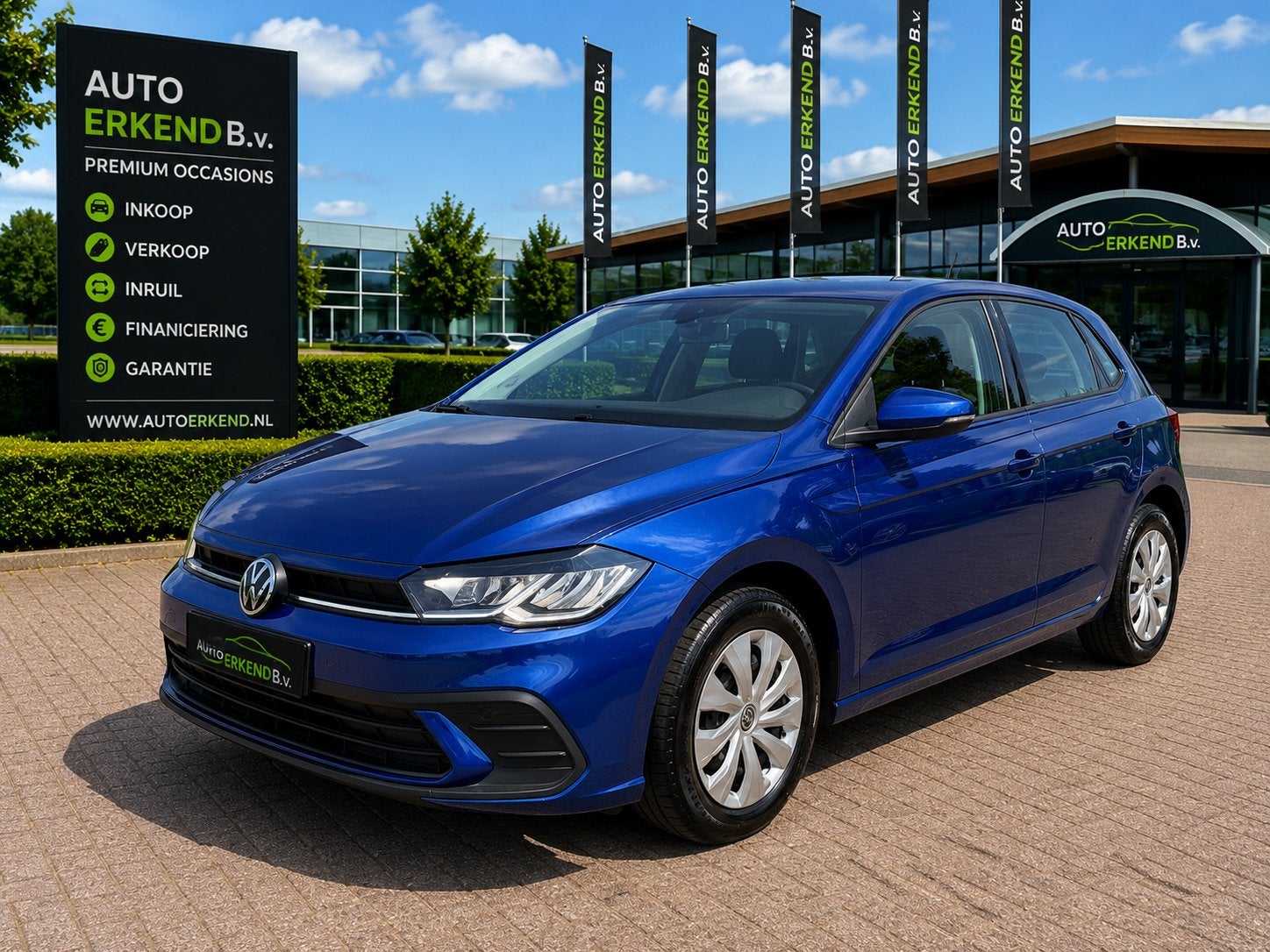 Volkswagen Polo 1.0 TSI Life Business (bj 2022, automaat), Bedrijf, 3 cilinders, 97 pk, 999 cc