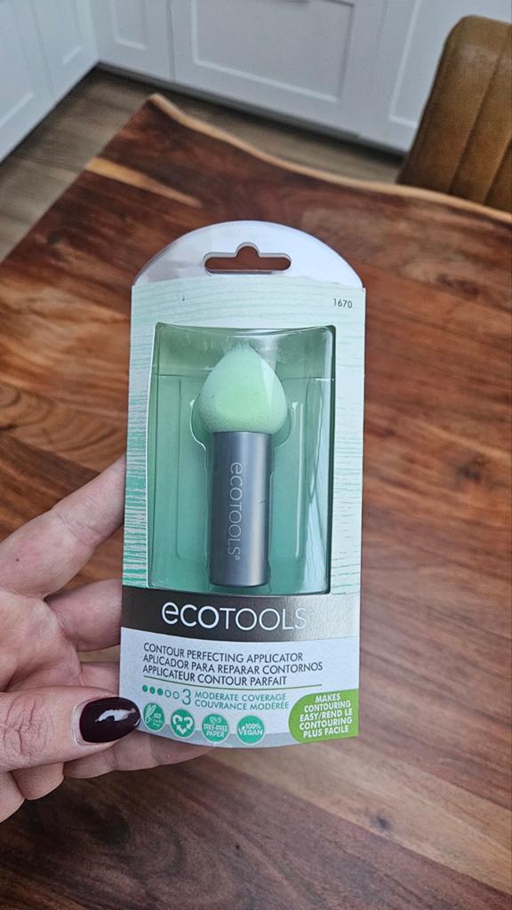 NIEUWE ecotools contour perfecting applicator make up spons, Ophalen of Verzenden, Nieuw, Gehele gezicht, Toebehoren