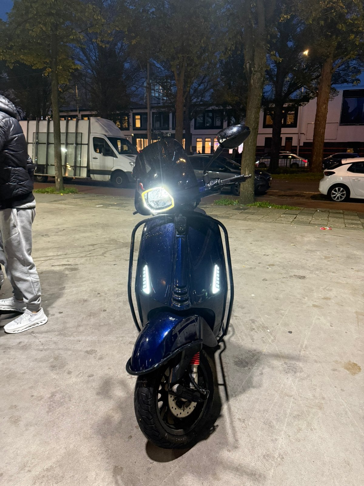 Vespa sprint 2022 San Marino Blue, Maximaal 45 km/u, Vespa S, Ophalen of Verzenden, Zo goed als nieuw