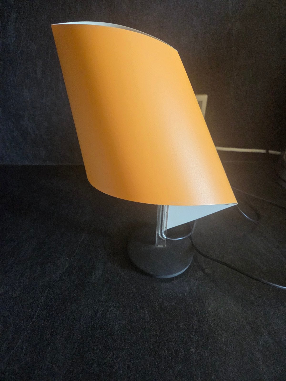 Luce Italiana Nautilus Tafellamp - Design Barboglia Colombo, Oranje, Ophalen of Verzenden, Zo goed als nieuw, Design