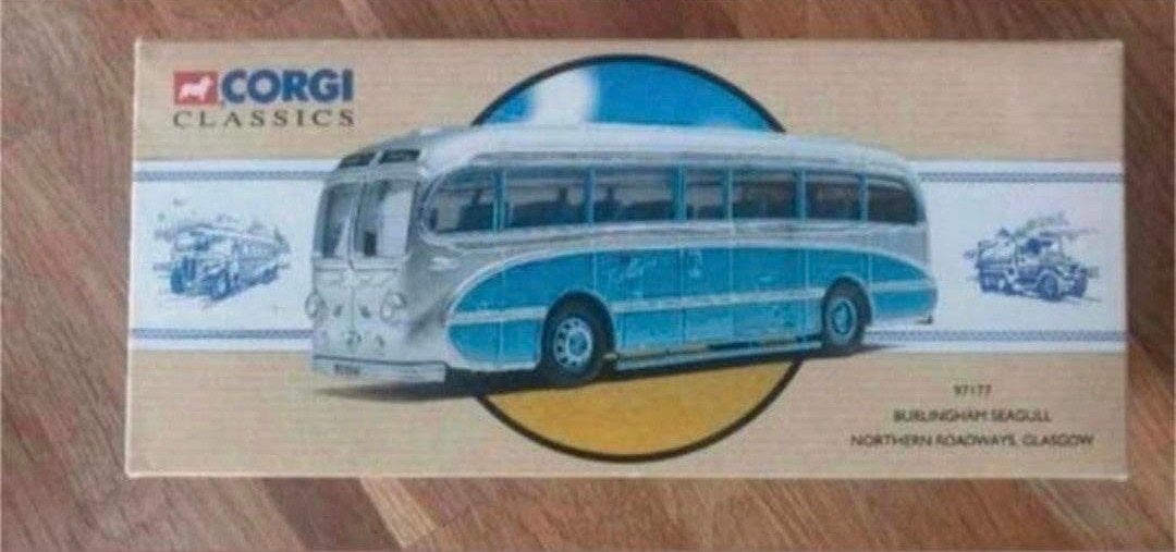 Corgi Classics 97177 Burlingham Seagull – Northern Roadways, Ophalen of Verzenden, Nieuw, Bus of Vrachtwagen, Corgi