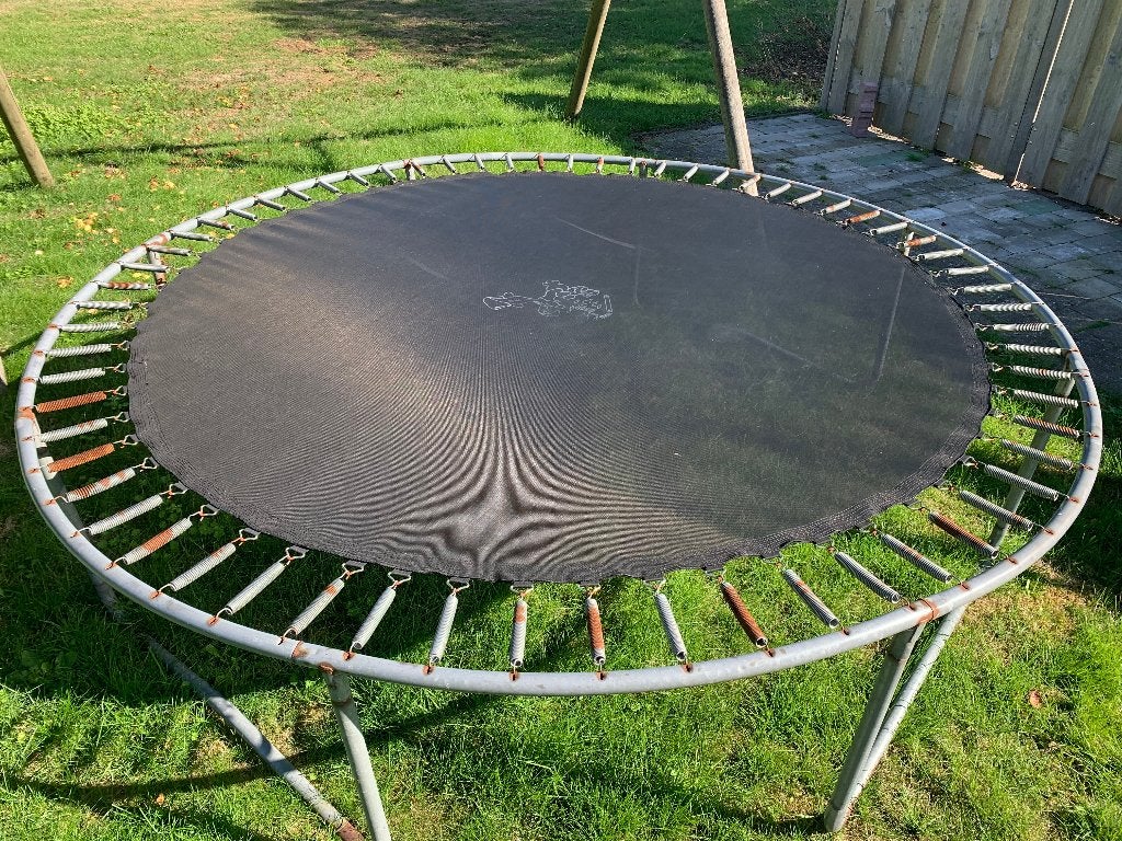 Diverse trampolines (3m, 3.6m, 4m), Ophalen, Gebruikt