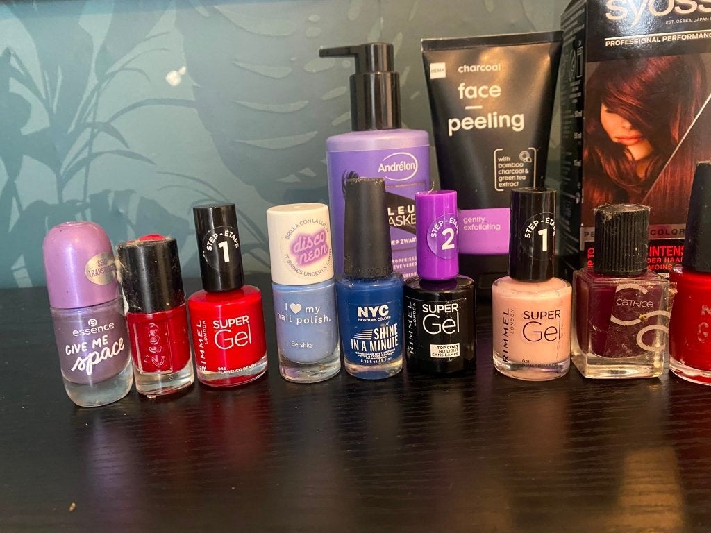 Diverse cosmetische producten, Ophalen, Gebruikt, Overige kleuren, Handen en Nagels