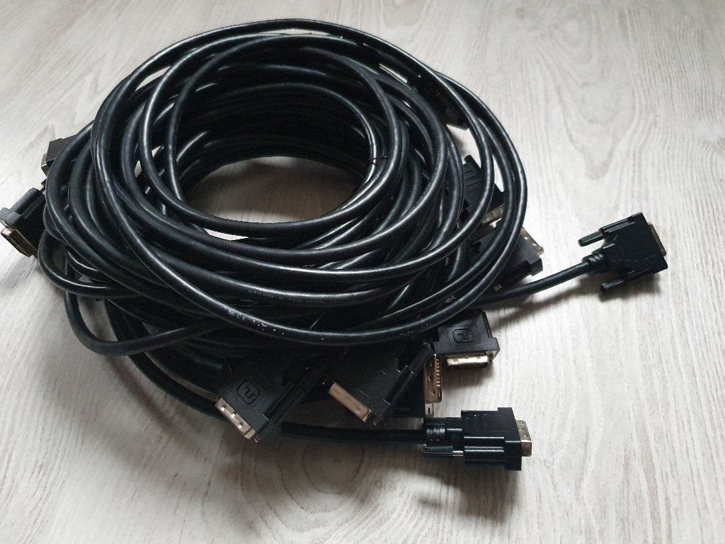 10 DVI Kabels, Computers en Software, Pc- en Netwerkkabels, Ophalen of Verzenden
