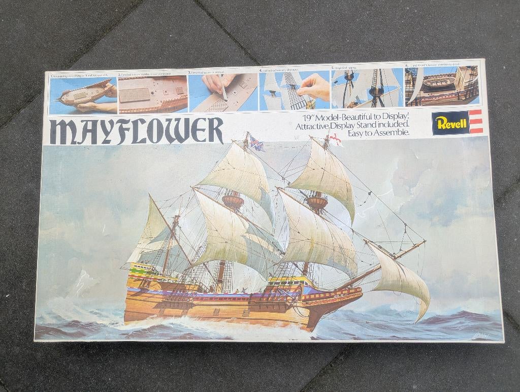 Revell H-366 - Mayflower, Ophalen of Verzenden, Nieuw, 1:50 tot 1:200, Revell