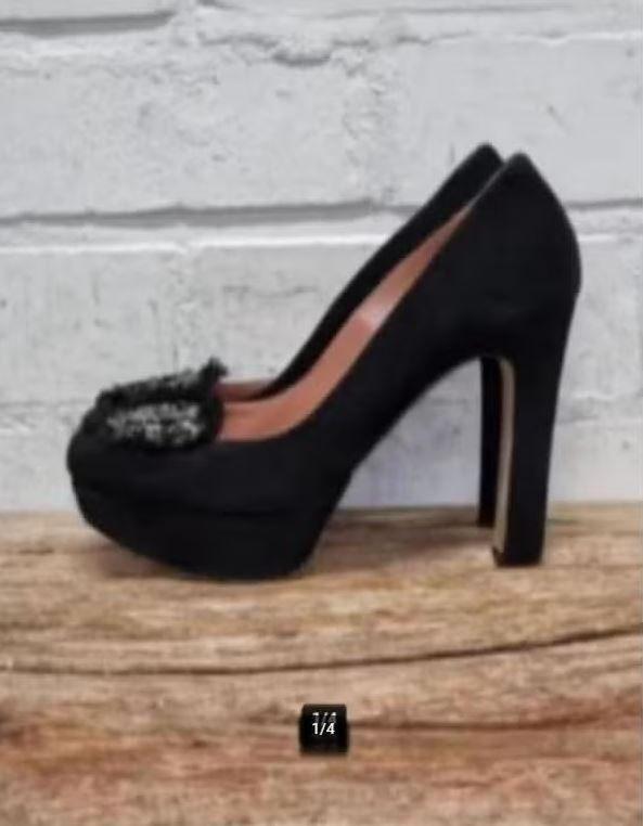 TWINSET by Simona Barbieri - Leren pumps maat 39 - ZGAN, Kleding | Dames, Twinset, Pumps, Zwart, Ophalen of Verzenden