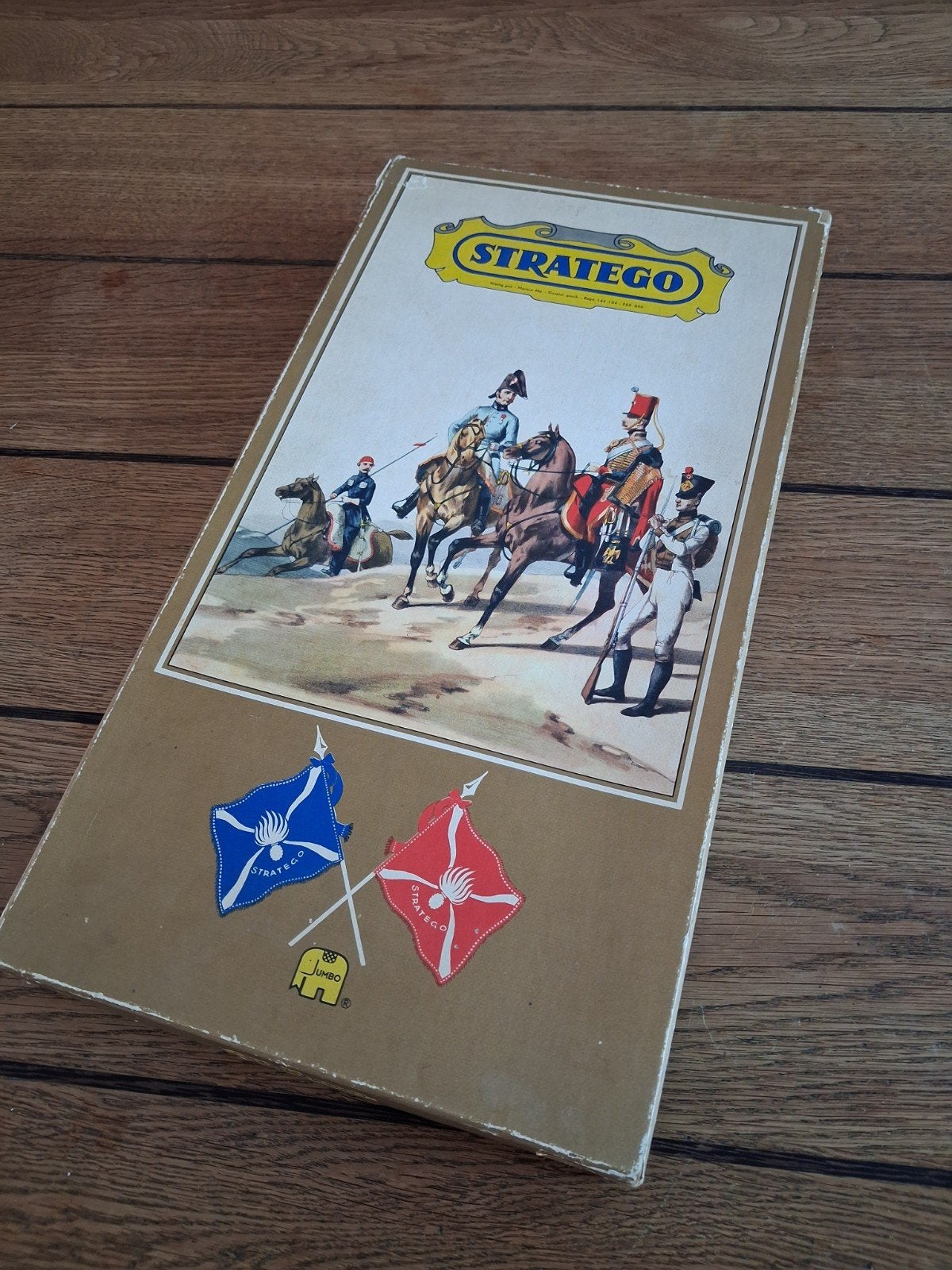 Stratego Bordspel - Klassieke Editie spel vintage, Hobby en Vrije tijd, Een of twee spelers, Ophalen of Verzenden, Gebruikt, Jumbo
