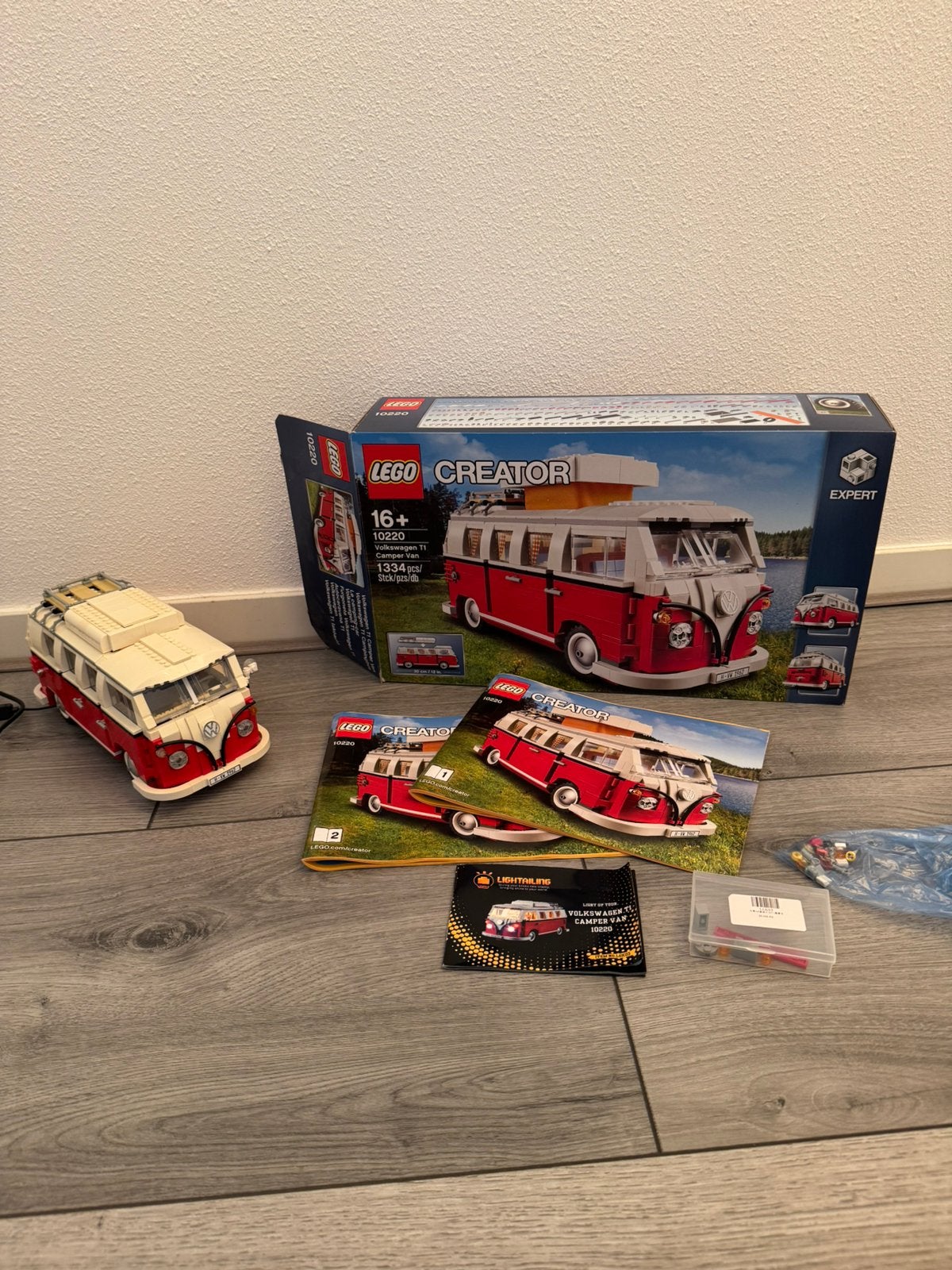 Lego volkswagen T1 camper van - 10220, Compleet, Lego, Ophalen of Verzenden, Zo goed als nieuw