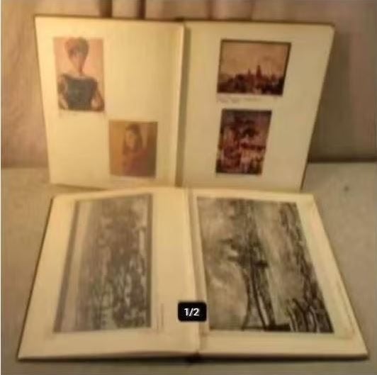 132 Oude Foto's van Kunstwerken in 2 albums, Verzamelen, Foto's en Prenten, Foto, Ophalen of Verzenden, Zo goed als nieuw, 1940 tot 1960