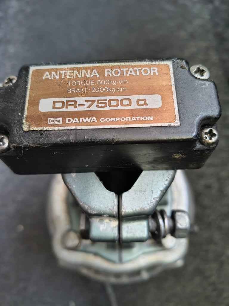 Daiwa 7500 rotor, Telecommunicatie, Antennes en Masten, Ophalen of Verzenden, Gebruikt, Toebehoren