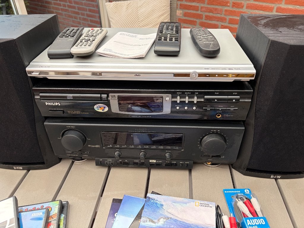 Reciever / cd / dvd speler, Ophalen, Gebruikt, Minder dan 60 watt, Overige merken