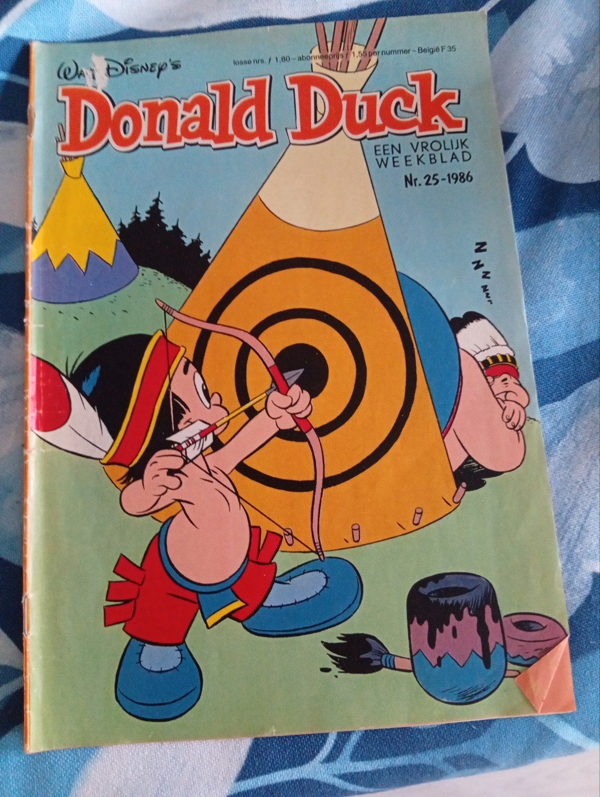 Donald Duck Weekblad Nr. 25 - 1986, Ophalen of Verzenden