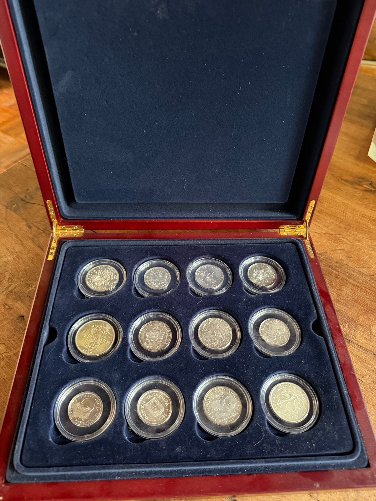 Europese Zilver Erfgoed Muntencollectie met Certificaten, Koningin Juliana, Setje, Zilver, Overige waardes