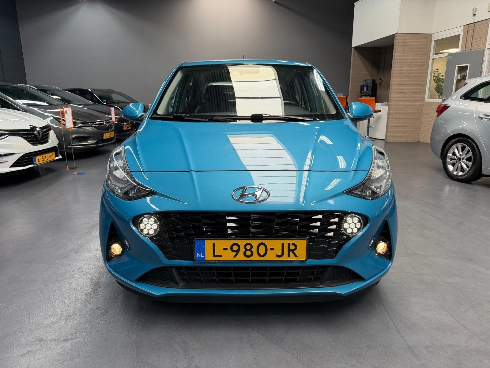Hyundai I10 1.0 Comfort Smart CAMERA CARPLAY CRUISE NAP NL A, Auto's, Voorwielaandrijving, Dealer onderhouden, Gebruikt, Blauw
