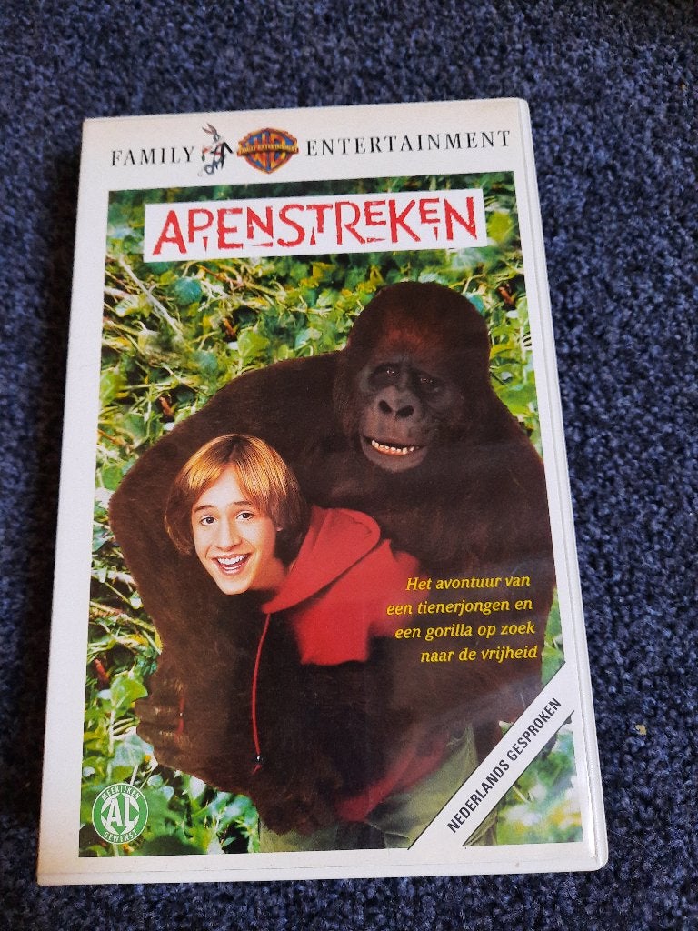APENSTREKEN! Leuke Speelfilm Op VIDEO!, Verzenden, Alle leeftijden, Zo goed als nieuw, Actie en Avontuur