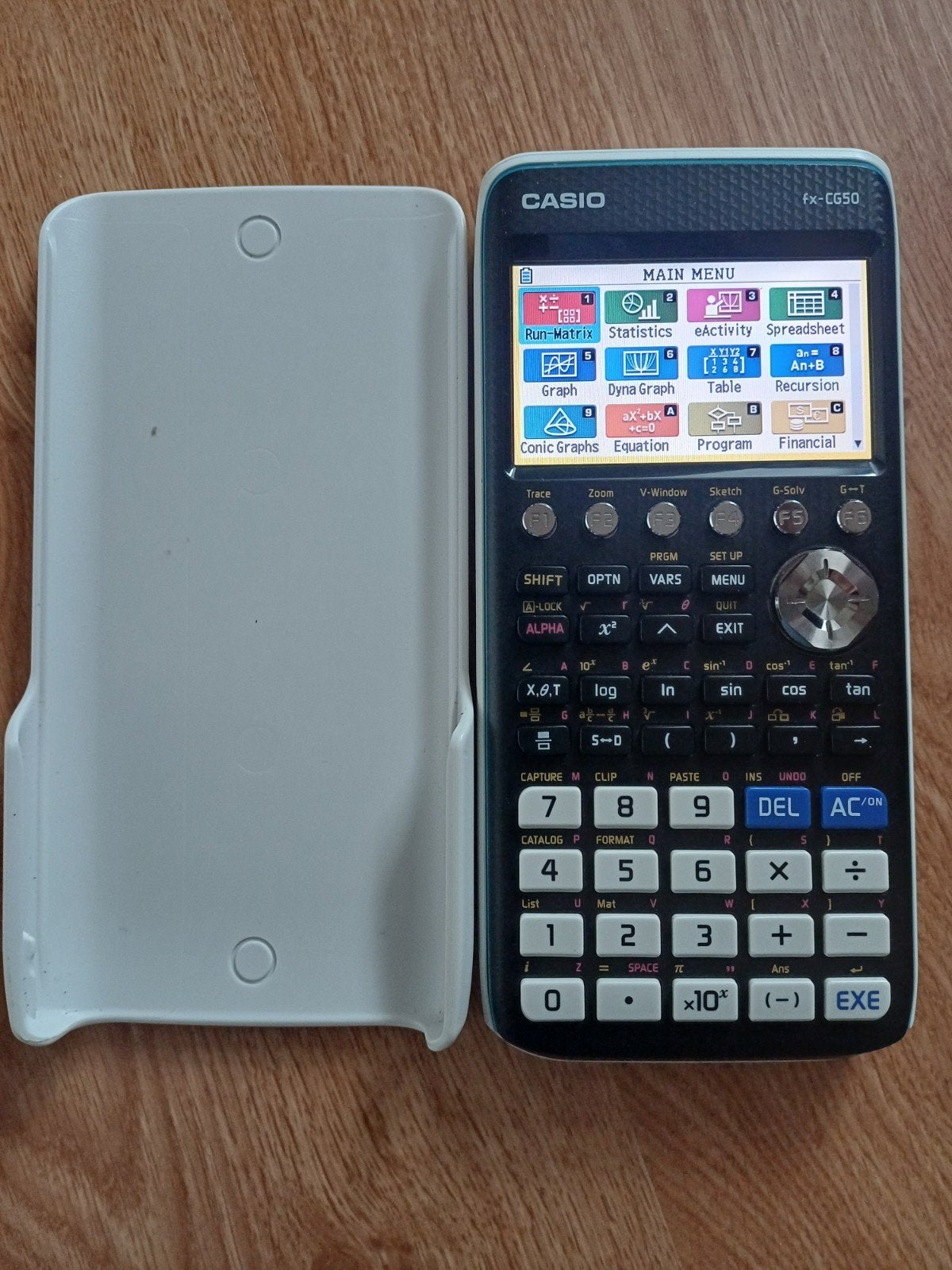 CASIO fx-CG50, Diversen, Rekenmachines, Ophalen of Verzenden, Grafische rekenmachine, Zo goed als nieuw