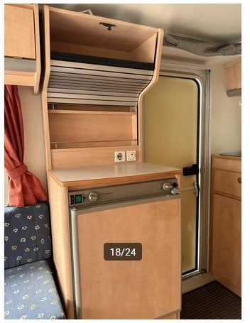 Electrolux RM4200 absorptie inbouw koelkast, Ophalen, Gebruikt