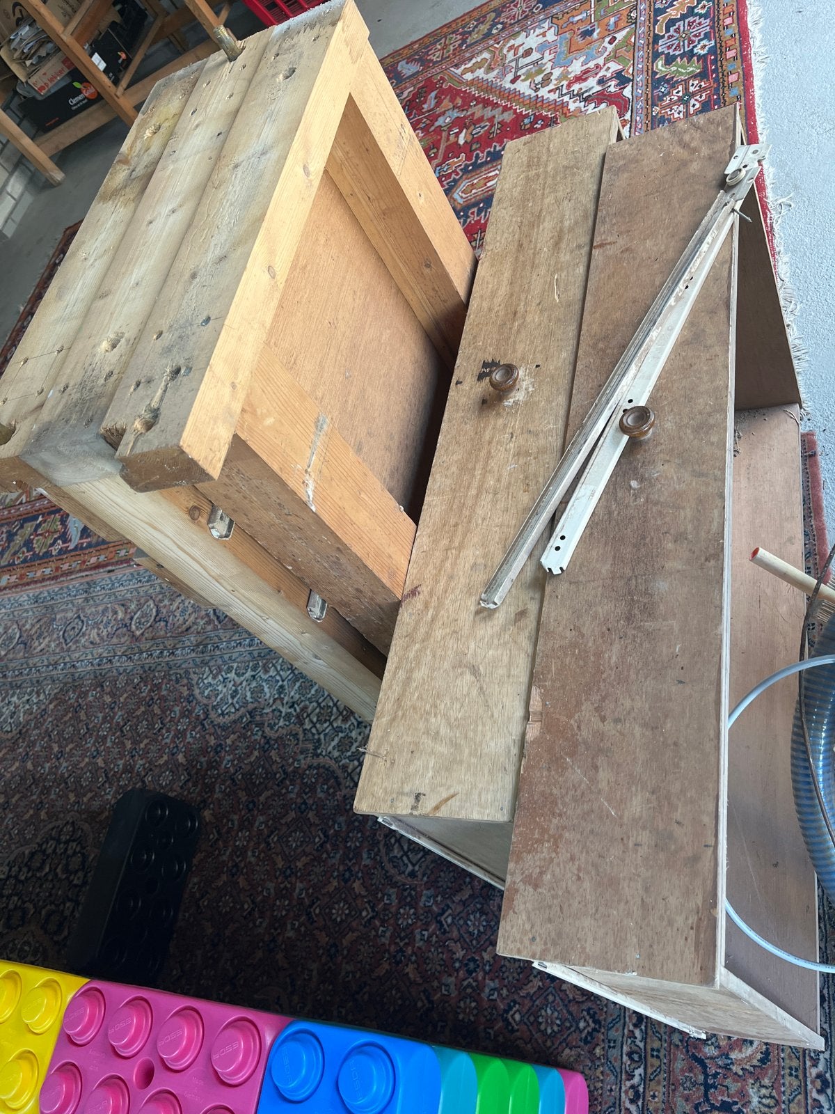 Gratis stookhout, zelf demonteren en meenemen, Ophalen, Gebruikt, Overige typen, 50 mm of meer