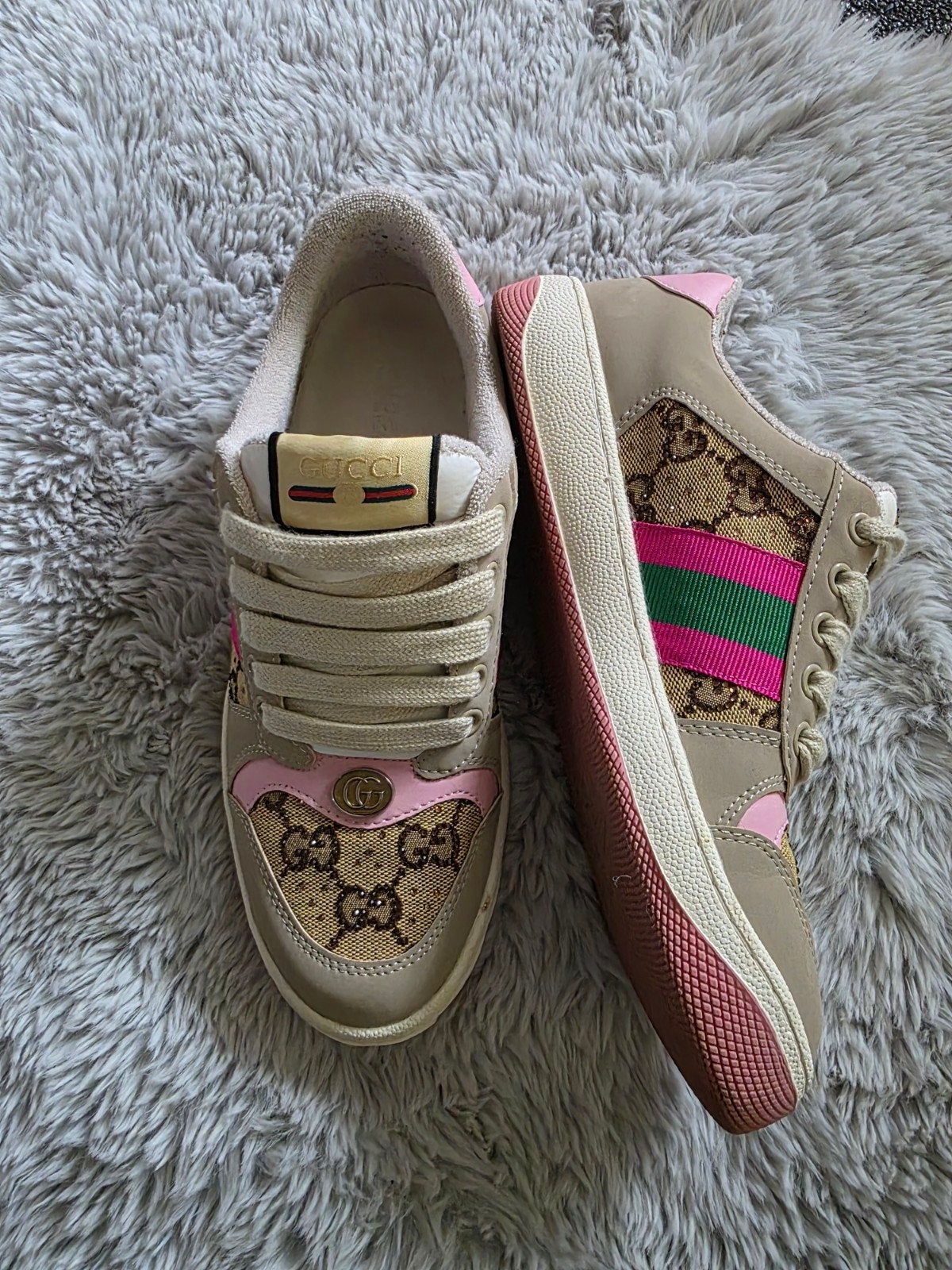 Gucci crystal sneakers maat 40, Schoentjes, Meisje, Gucci, Ophalen of Verzenden