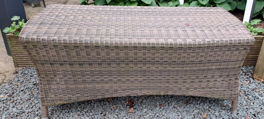 Tuintafel, Ophalen, Gebruikt