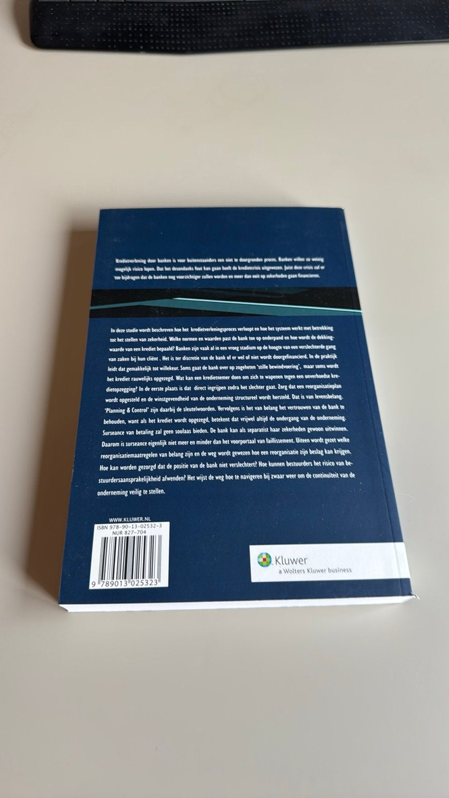 Kredietopvraging en insolventierisico - Dr. mr. P. Vos, Ophalen of Verzenden, Gamma, Zo goed als nieuw, WO