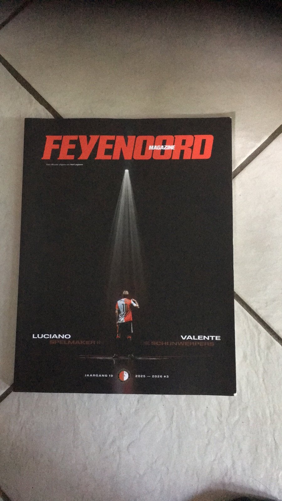 Feyenoord magazine jaargang 19 2025-2026#3, Boeken, Ophalen of Verzenden, Zo goed als nieuw, Sport en Vrije tijd