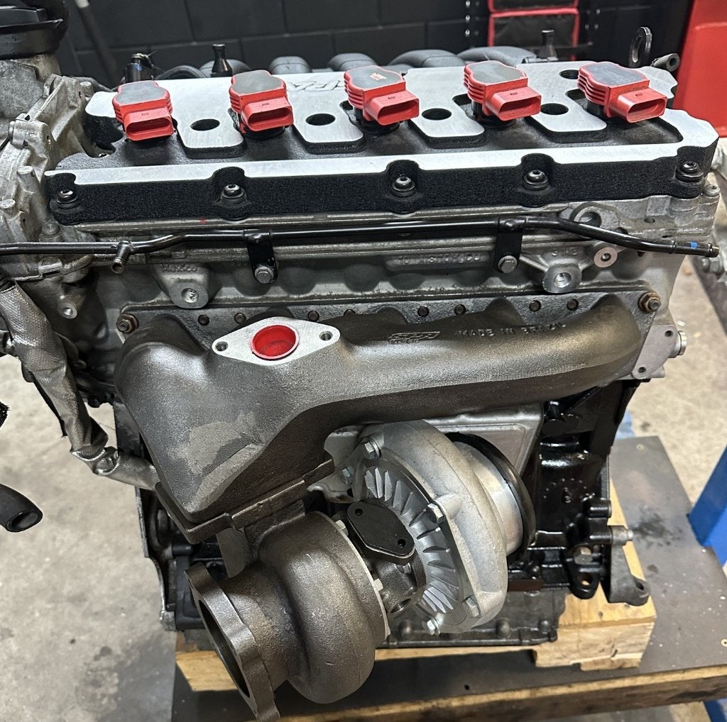 07K  2.5 L    5 cil lijn motor Geen RS3 TTRS, Ophalen of Verzenden, Gebruikt, Audi