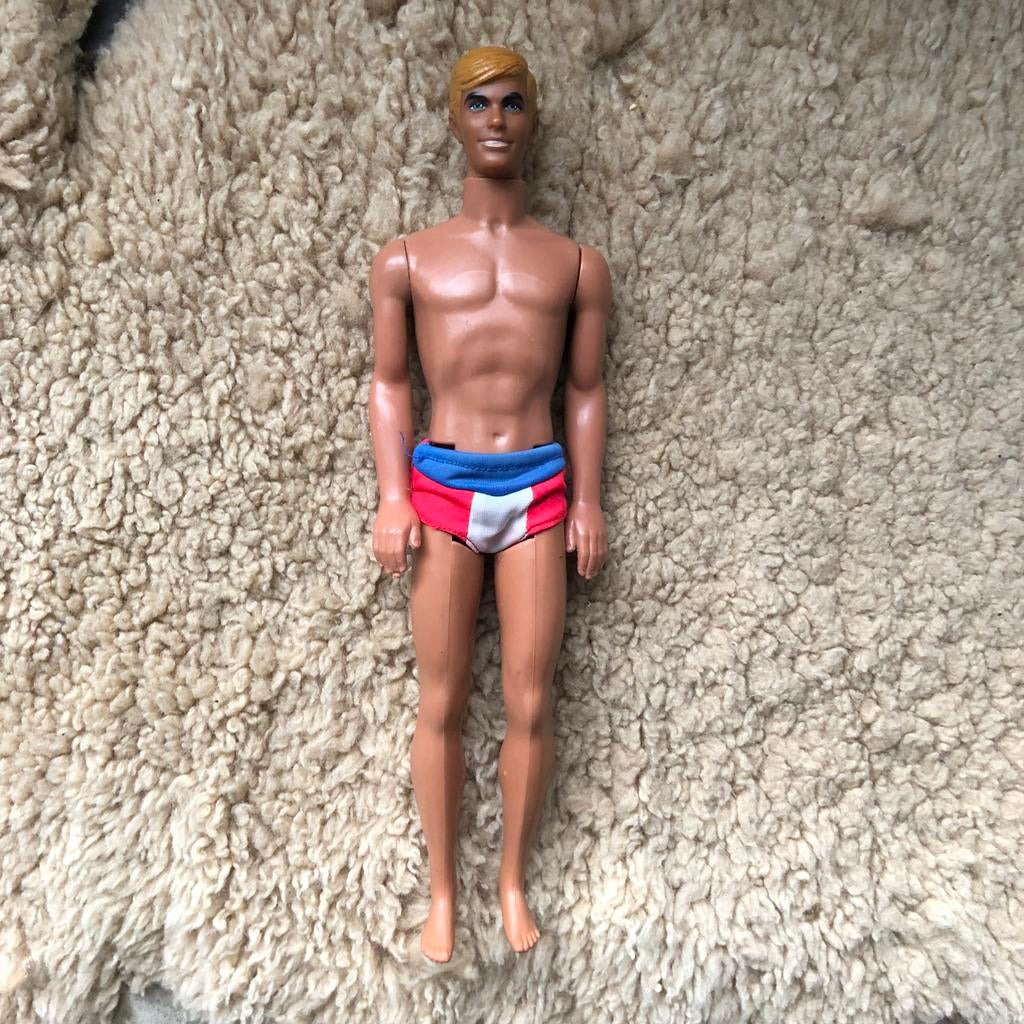 Gold Medal Ken pop Mattel 1975, Ophalen of Verzenden, Zo goed als nieuw, Barbie