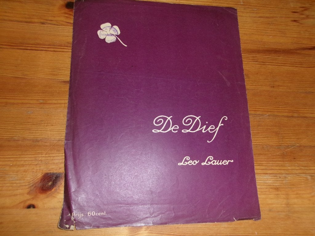 De Dief - Leo Lauer, Piano, Gebruikt, Ophalen of Verzenden, Artiest of Componist