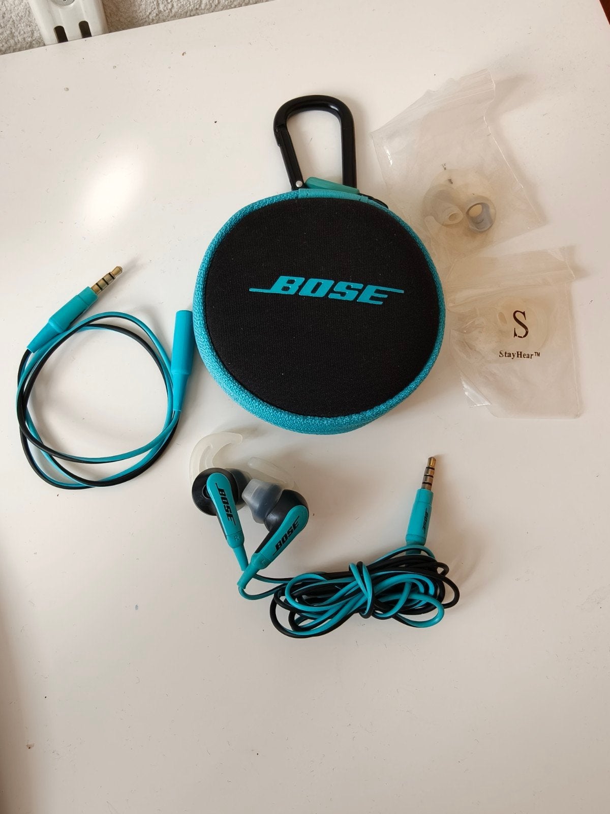 Bose Soundsport In-ear Oortjes voor Apple (iOS), Ophalen of Verzenden, Gebruikt, Op oor (supra aural), Overige merken